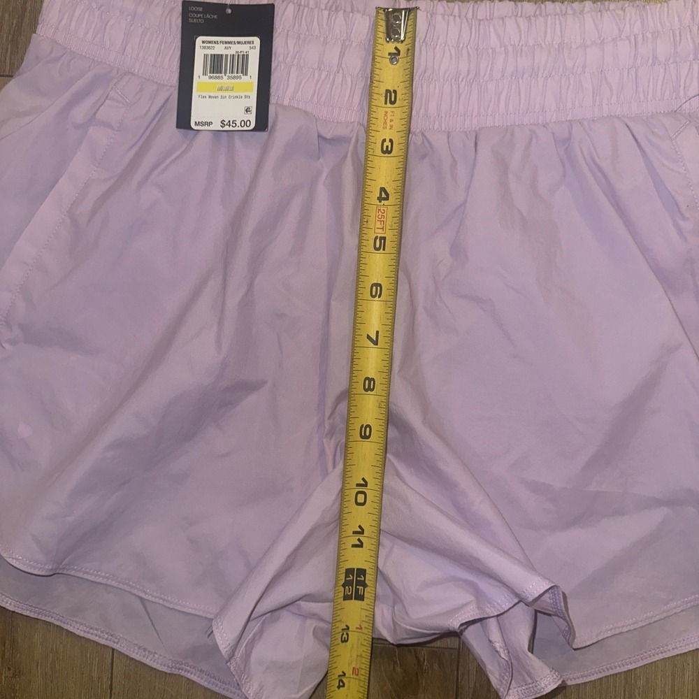 Under Armour Women's Light Purple Athletic Shorts - Picture 6 of 7